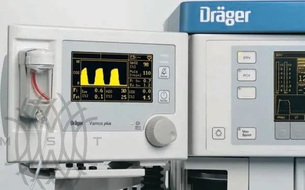 Draeger Vamos Plus монитор пациента прикроватный
