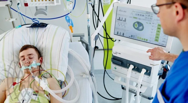 Löwenstein ELISA 800 Аппарат ИВЛ